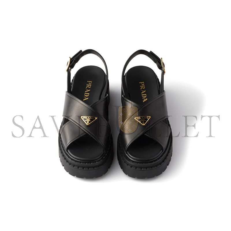 Pra*a leather sandals 1x105o